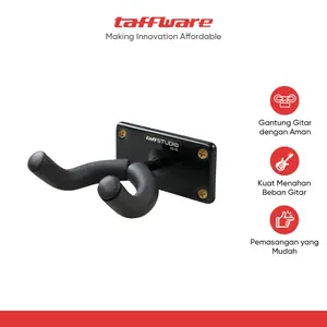 Bracket TaffSTUDIO Gantungan Dinding Gitar - XG-01
