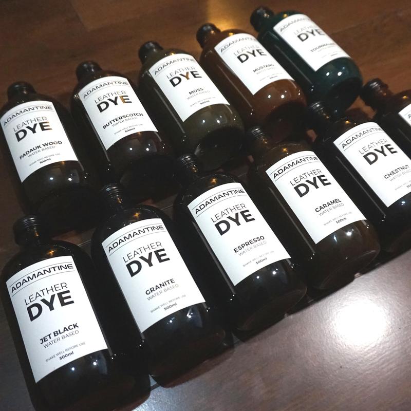 Adamantine Leather Dye , Pewarna Kulit , Cat Kulit , Water Based , Waterstain 5