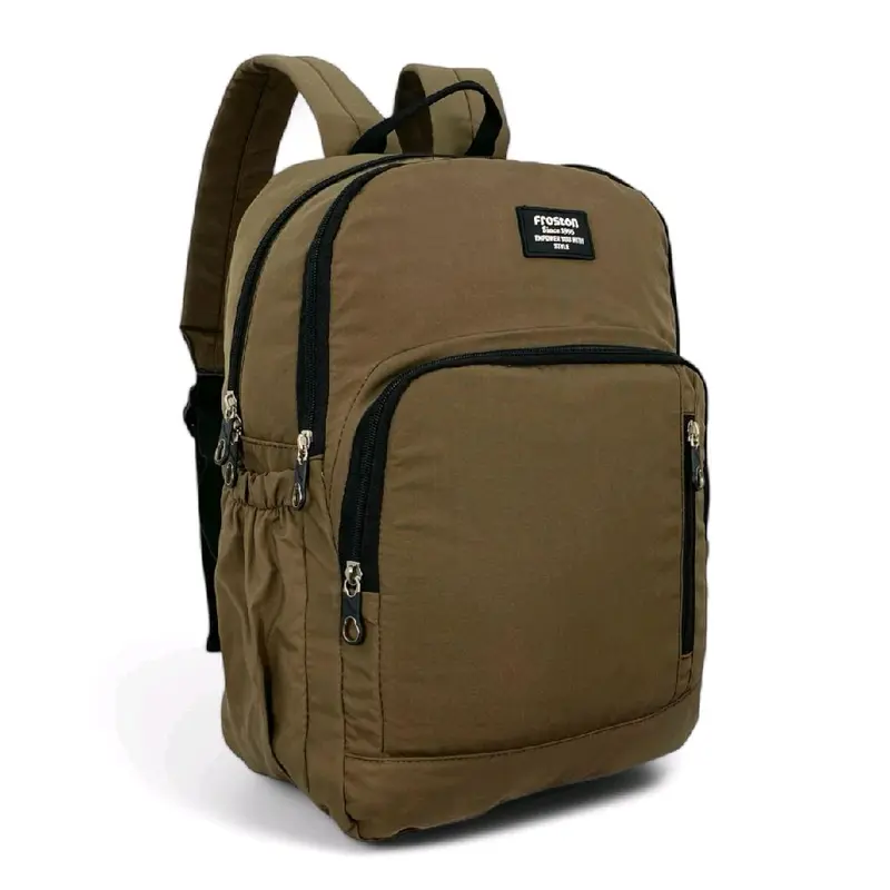 A 4126 - TAS RANSEL BACKPACK SIMPLE SEKOLAH WANITA / PRIA BEST QUALITY 3