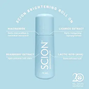 Scion Whitening roll on by n-skin. deodorant pencerah ketiak ready stok new