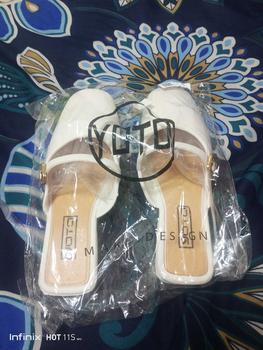 Product Review of YOTO French Half Slipper Women's Outerwear 2024 Spring and Summer New Shallow Mouth All-match Soft Muller Shoes Mary Jane Single Shoes from A**a N**e 0