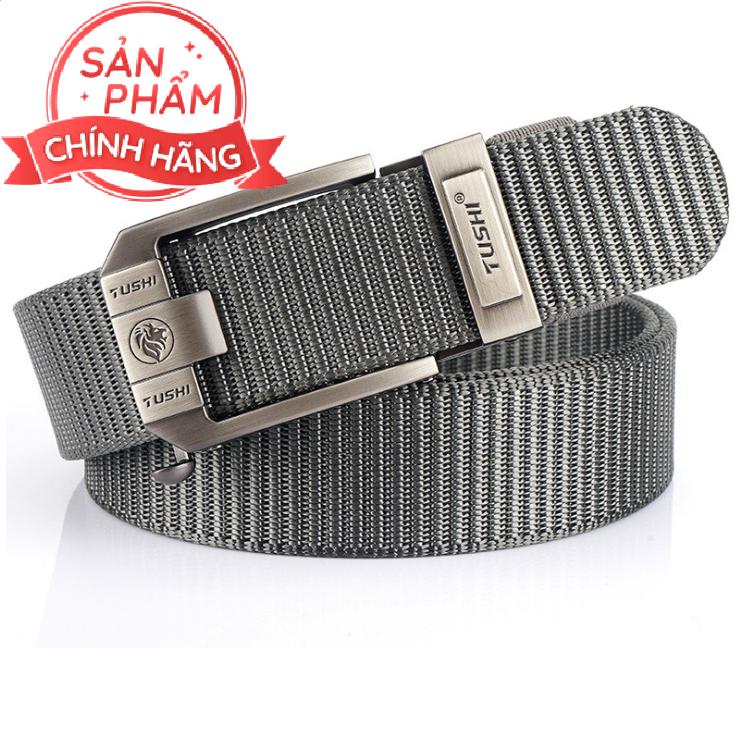 T68 Thắt lưng Nam_Dây dù_Khóa tự động chắc chắn tiện lợi - Dây nịt Nam vải Canvas cao cấp siêu bền đẹp
