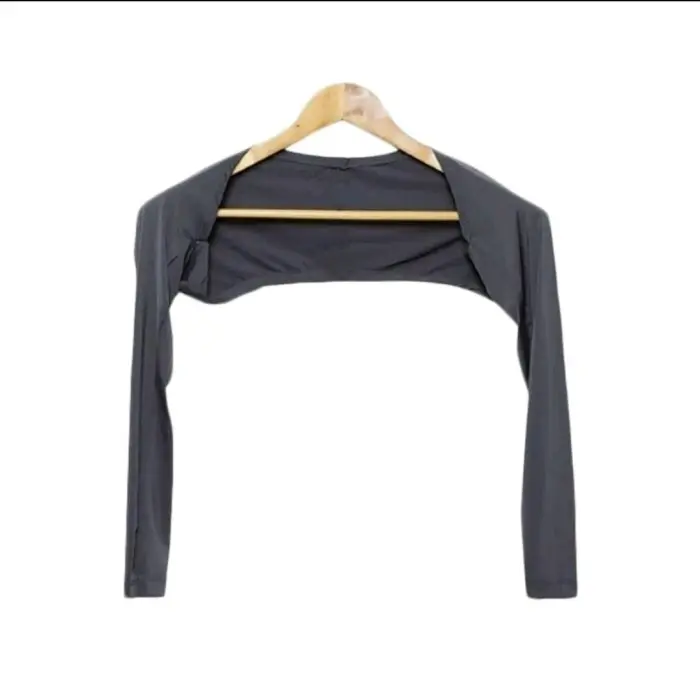U➸KF MANSET TANGAN SAMBUNG BOLERO BAHAN RAYON SUPER ADEMM/ HANDESOCK BOLERO W❤PQ 2