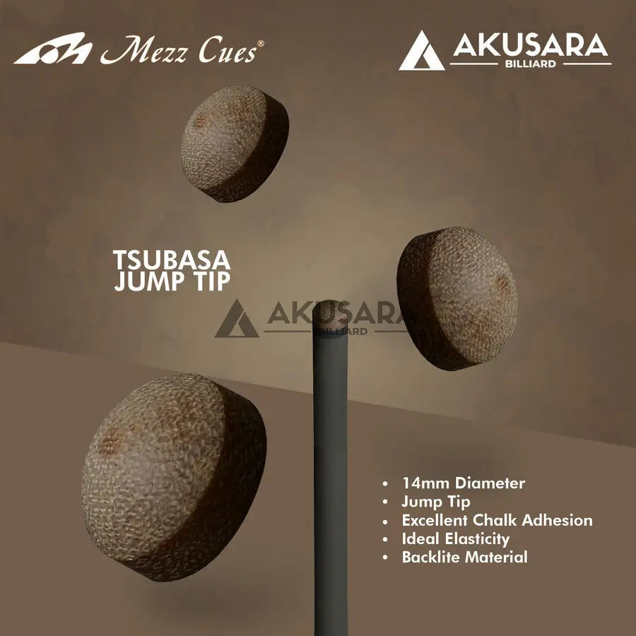 Jump Mezz Tsubasa Tip Stik Billiard
