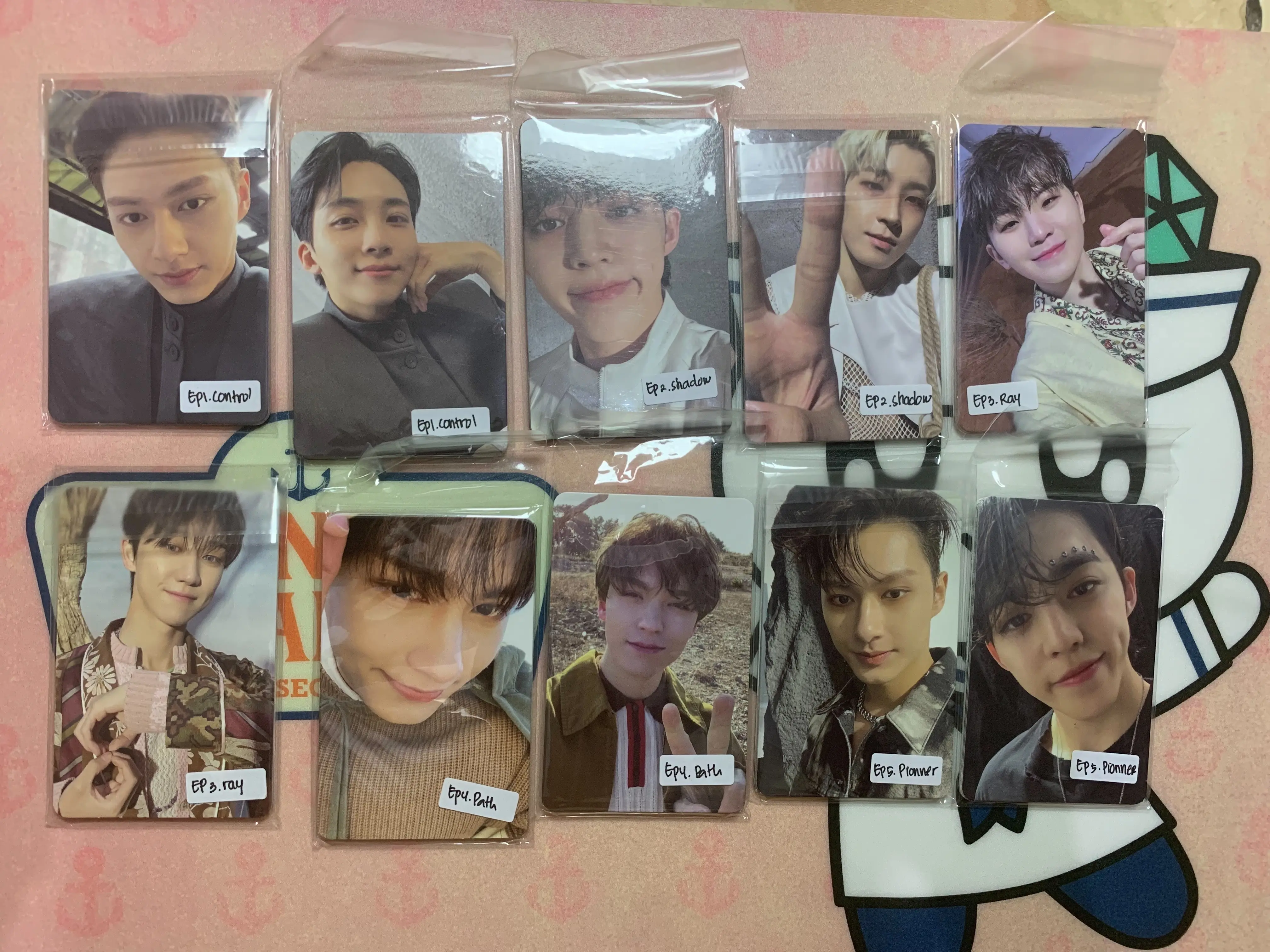 [Ready stock] Official photocard seventeen face the sun fts