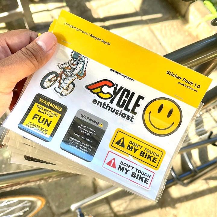 Core Cycle Sticker Cycle Enthusiast Sticker Pack Stiker Sepeda Kece - Shop | Tokopedia