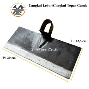 Cangkul Lebar Pacul Lebar Cangkul Kandang Sampah Piringan Sawit Garuk Kotoran Hewan
