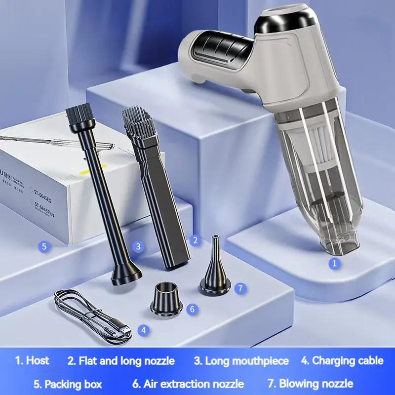 Cordless Vacuum Cleaner Blower 20000Pa Wireless Car Vacuum Cleaner Air Duster Blower Mini Vacuum Cleaner