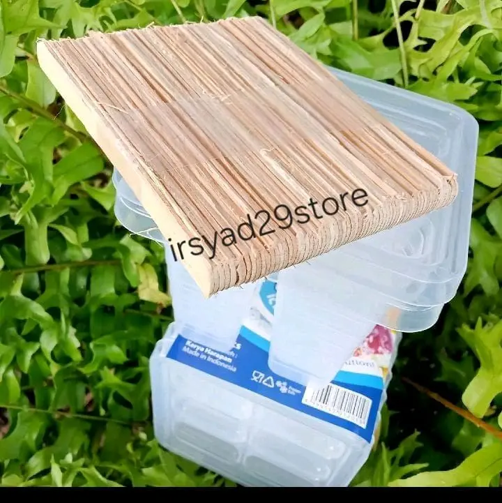 cetakan jelly lilin putih 2pcs  +50 stik kayu
