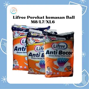 Lifree popok perekat dewasa kemasan ball M8/L7/XL6 - 12 jam Anti bocor