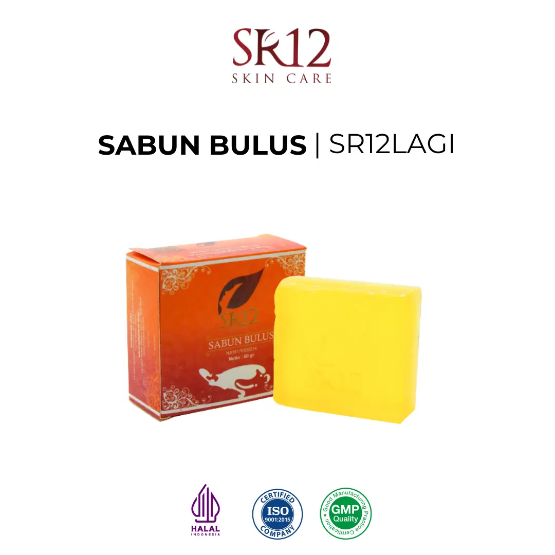 Sabun Bulus Original SR12 Untuk Gatal Kulit Tidak Bau Amis