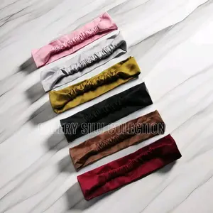 headband bandana bando satin velvet silk premium style korea