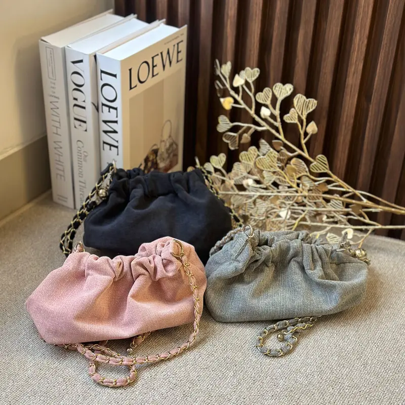 ROSALIE BAG — Tas Wanita Selempang Slingbag Denim 0