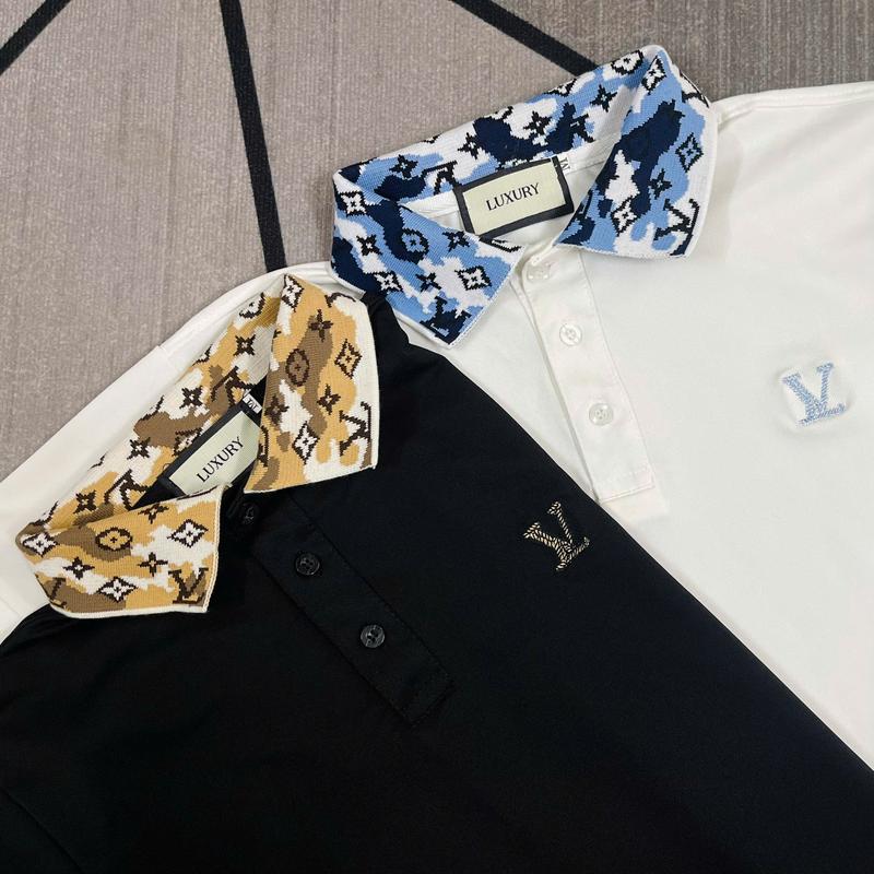 Áo thun polo nam cổ bẻ thêu họa PE sang trọng chất vải dày dặn đẹp hai màu trắng đen size M L XL XXL áothunnam áothunđẹp