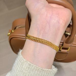 Gelang Tangan, SUNQ, Barang Kemas Mewah Elegan dan Mampu Milik, Hadiah Hari Jadi / Ulang Tahun yang Sempurna women jewelry Rantai Bangles Bracelets