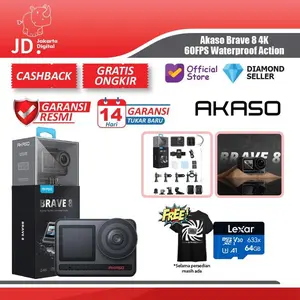 Akaso Brave 8 4K 60FPS Waterproof Action Camera Dual Screen - Akaso Brave8