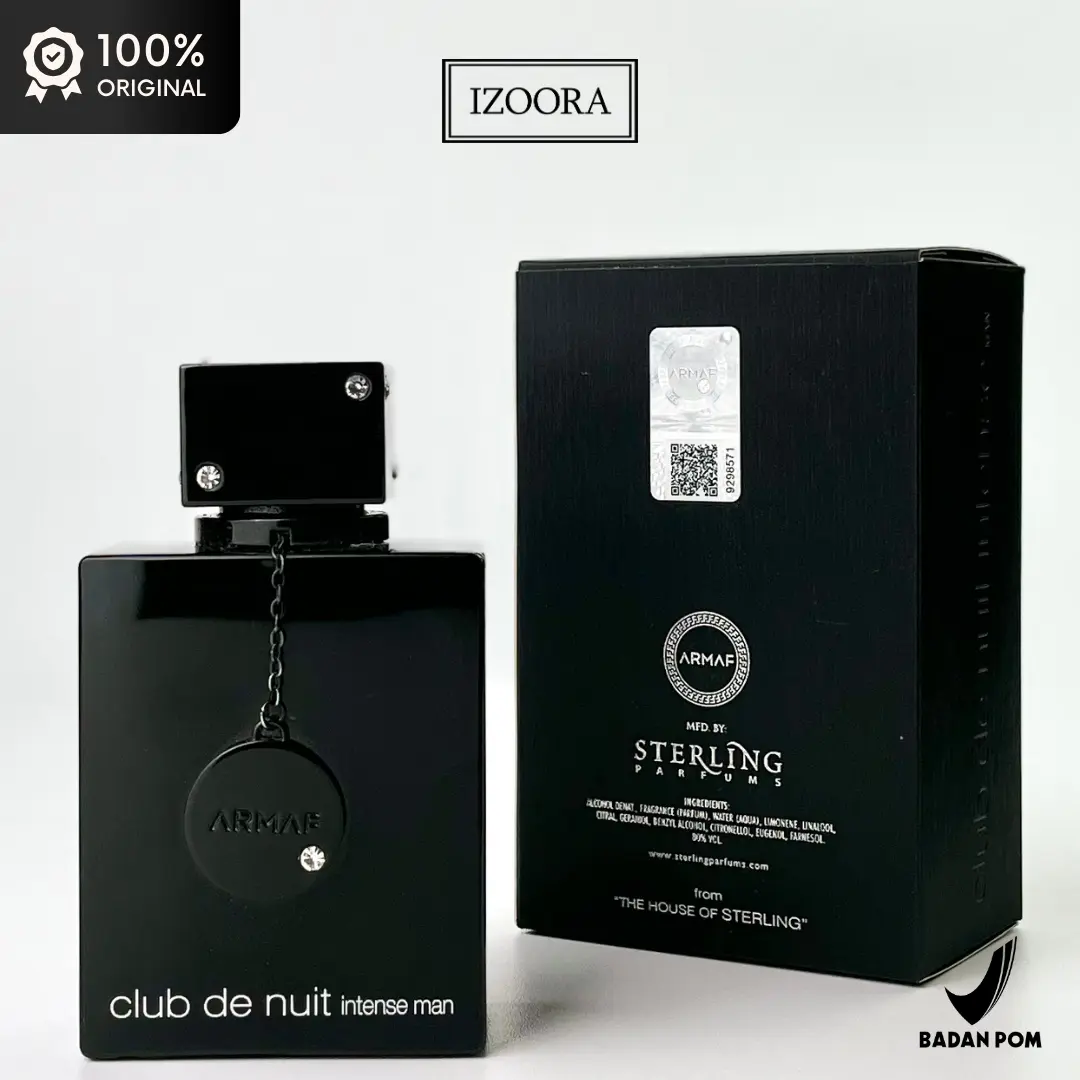 Armaf Club de Nuit Intense 105 mL Man Perfume Pria Wangi Woody