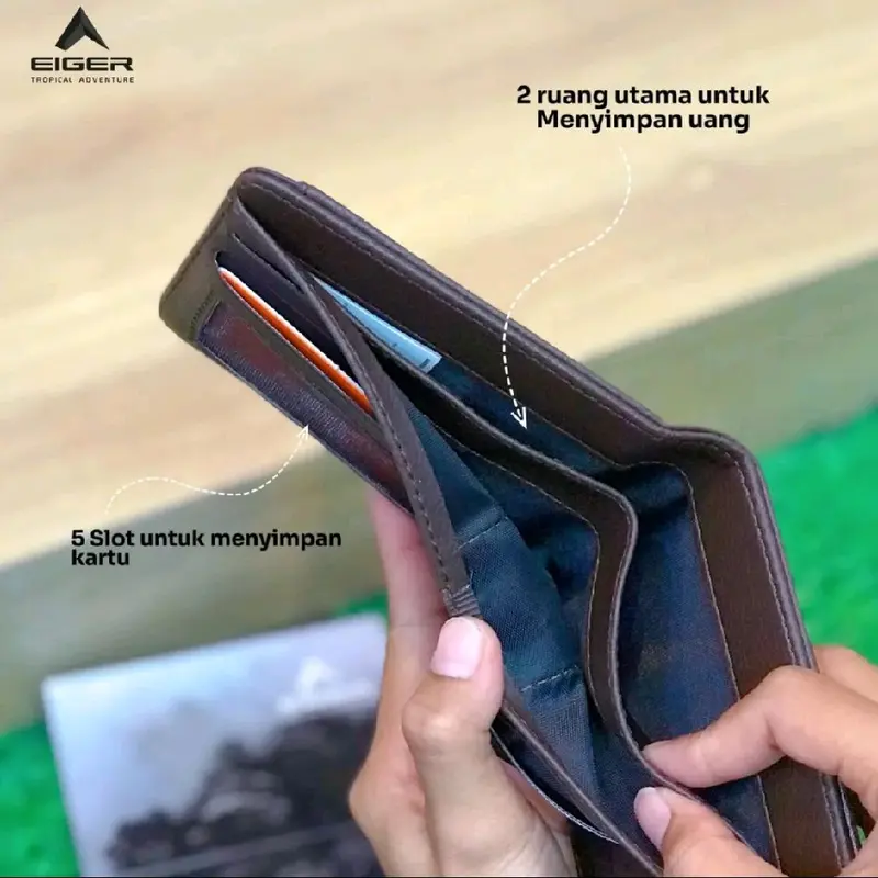 Dompet Eiger PVC TRITAN WALLET 1.0 Wallet Dompet Eiger Original 2