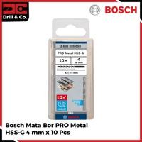 Gambar Bosch Mata Bor HSS-G PRO Metal 4 mm x 10 Pcs dari Drill&Co Kota Administrasi Jakarta Barat 1 Tokopedia