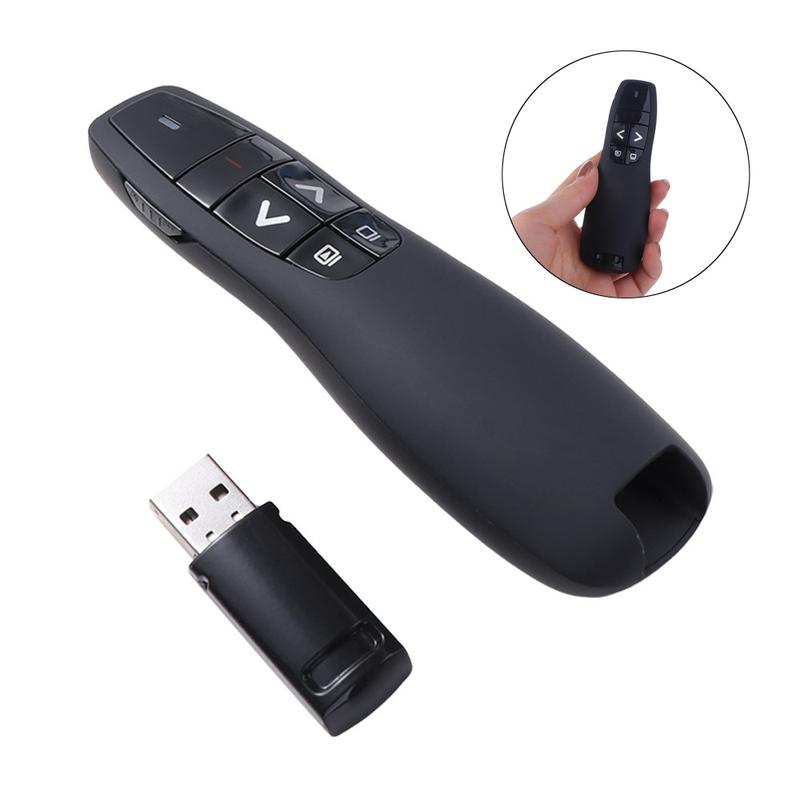 Tay cầm thoải mái Điều khiển USB Người thuyết trình thông minh Powerpoint Cuộc họp Điều khiển từ xa hồng ngoại Bút lật laser PPT Trình bày từ xa Con trỏ laser Bộ điều khiển bấm chuột PowerPoint PPT Trình chiếu máy chiếu