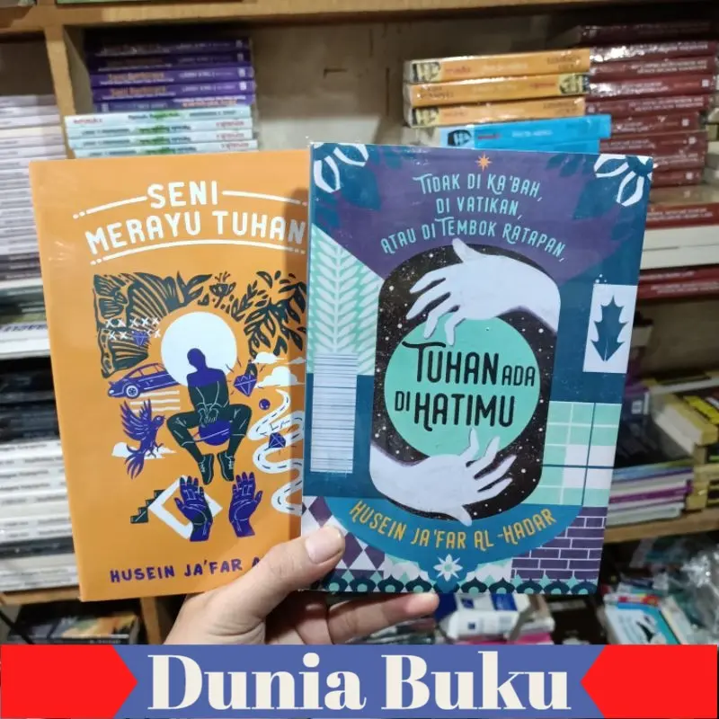 Paket 2 Buku Seni Merayu Tuhan - Tuhan Ada Di Hatimu - Husein Jafar