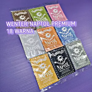 Wenter Wantex Naptol Cap Walet 18 Warna Pewarna Celup Baju Pakaian Jaket Textile Kain Tekstil Super Pekat Wanteks Anti Luntur