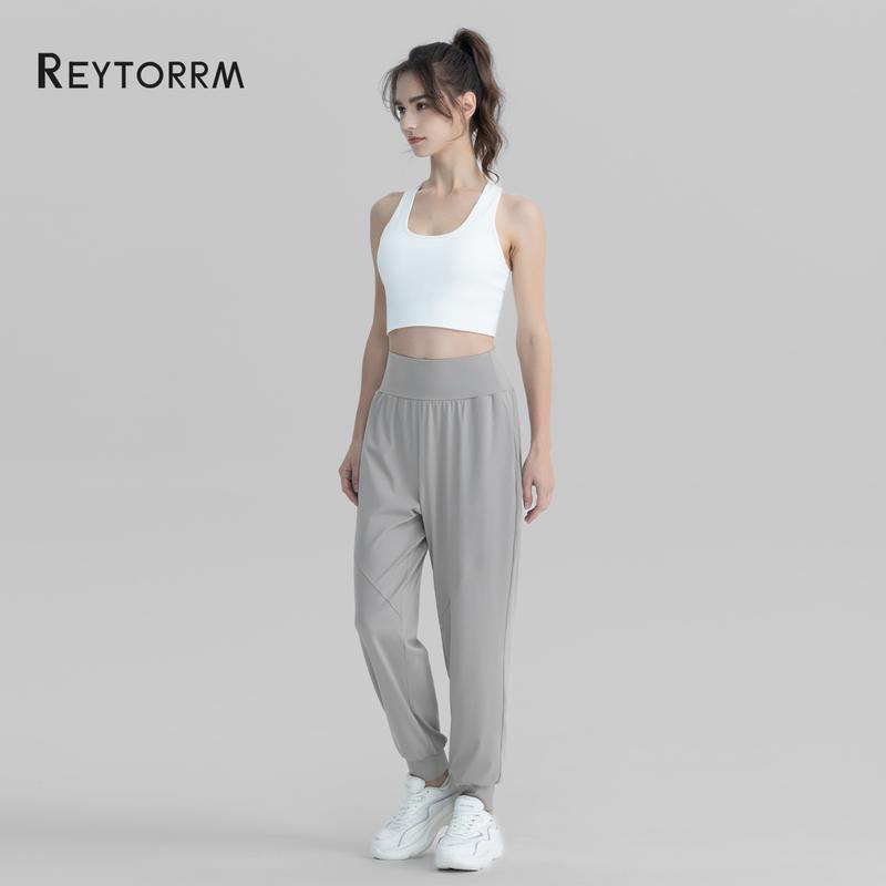 Reytorrm Celana Jogger Pants wanita Longgar Training Sport.(CK052) 3