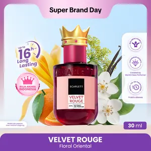 SCARLETT Velvet Rouge (BEST SELLER!) - Extrait De Parfum 30ml - Unisex - Parfum - Wangi Mewah SCARLETT Velvet Rouge (BEST SELLER!) - Extrait De Parfum 30ml - Unisex - Parfum - Wangi Mewah