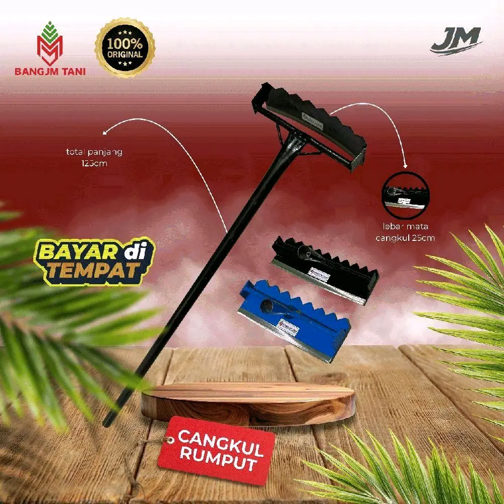 BANGJM Cangkul Garuk Pembersih Rumput Iiar Gulma