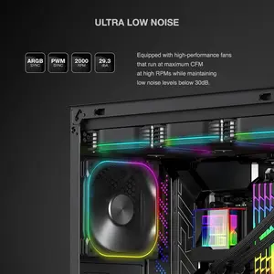 Topan Quad ARGB 120mm AX PWM Single Fan Pack BEST SELLER