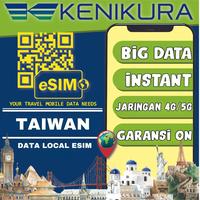 Gambar eSIM Taiwan UNBLOCKED Kuota Data Besar | eSIM Travel Data Taipei 4G/5G | Kenikura - 3 Days, 3GB dari Kenikura Tour Kota Tangerang Selatan 1 Tokopedia