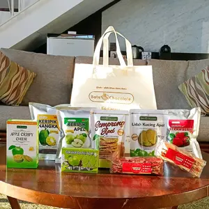 Paket Murah Hati [Gratis] Goodie Bag Oleh oleh Khas Malang Batu Chocolate - Bonus Goodie Bag Oleh oleh Batu Malang
