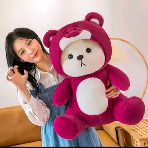60 cm Boneka Jumbo Tedibear Custom Lotso Stitch Bahan Plush Halus Dan Lembut Toys Dolls Teddy