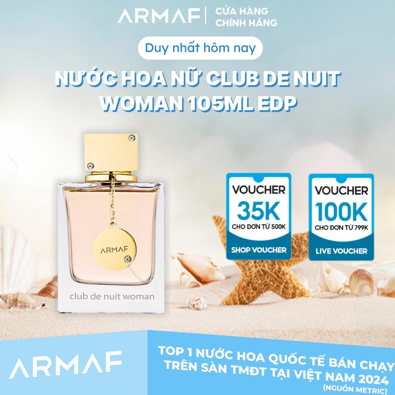 [KOL] Nước Hoa Nữ ARMAF Club De Nuit Woman 105ml [HĐT]