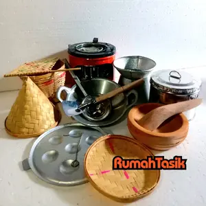 Mainan Masak Masakan Anak Paket Rumah Tasik Bersinar