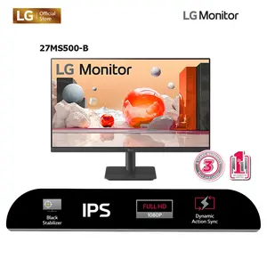 LG 27MS500-B 27'' FHD monitor with refresh rate 100Hz