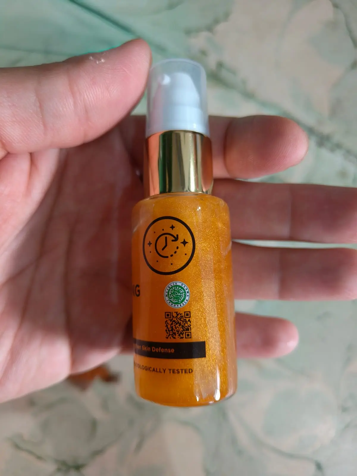 Serum GLW Whitening 20ML Original Essence Vitamin Mencerahkan Wajah Hitam