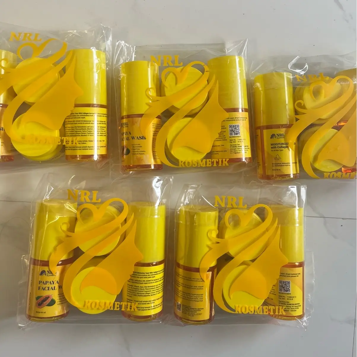 *original*Dapat 5 paket CREAM NRL PAKET HEMAT Pencerah Wajah
