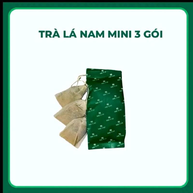 Trà lá nam, gói trà lá nam Như Ý mini có 3 gói nhỏ.