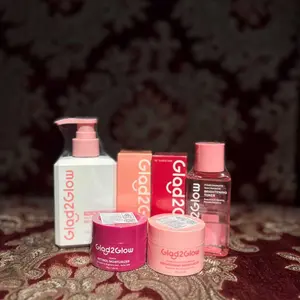[BPOM] Glad2Glow Day&Night 6in1 Renew Set -Brightening toner+Brightening Moisturizer+Cleanser+Brightening Serum+Retinol Serum+Retinol moisturizer Pomegranate Niacinamide Mencerahkan Wajah Mencerahkan Melembabkan Kulit skin skincare G2G