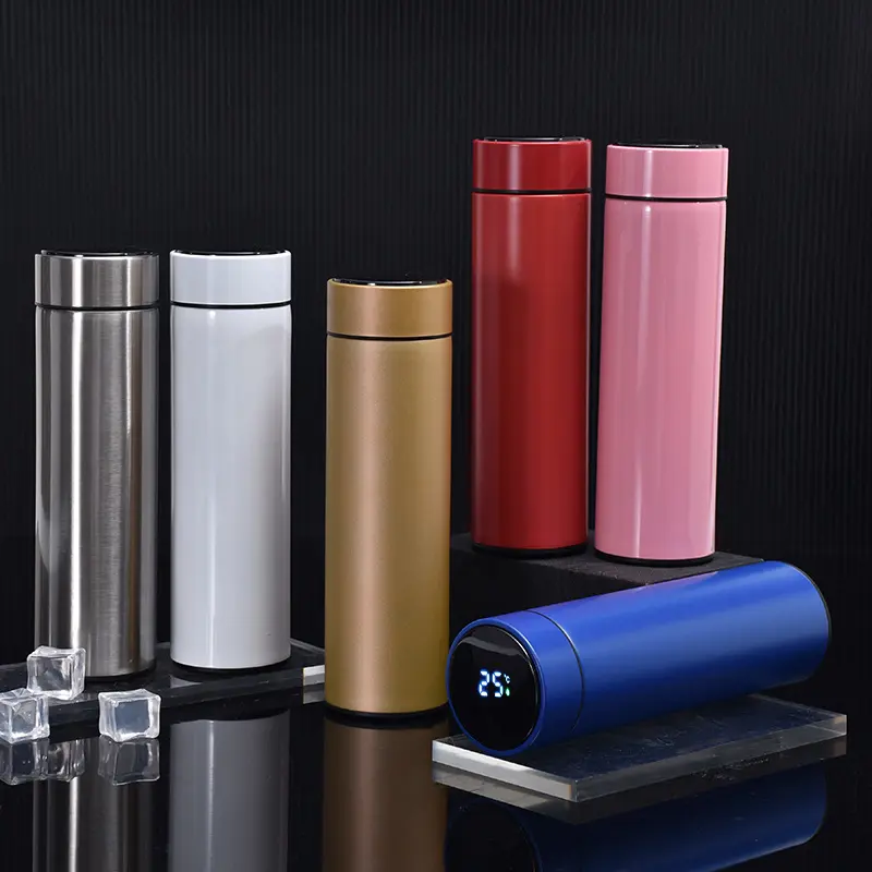 Termos Suhu Temperature / Botol Minum / Smart LED Thermos Tumbler Stainless Steel 1