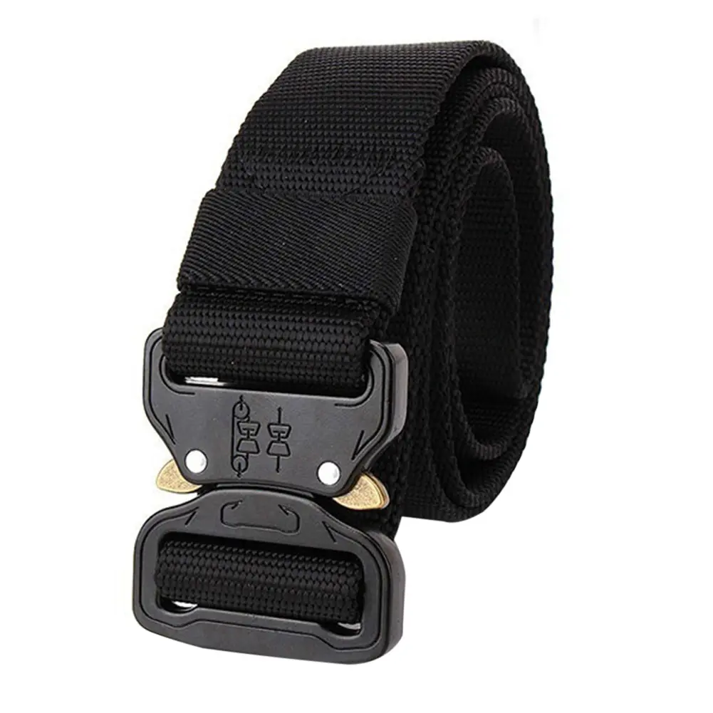 CZB 38cm Nylon Military Tactical Belt Waistband for Outdoor Training Wargame Combat