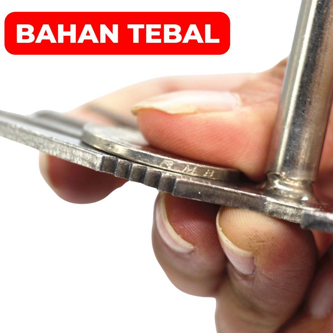 Weeding Garu Kecil Penyiangan Harrow Manual Alat Pencabut Pembersih Rumput Gulma Liar Kebun