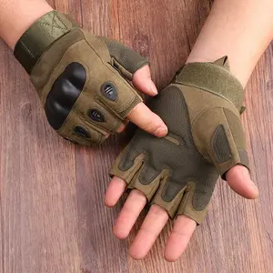 Black Eagle Sarung Tangan Tactical Gloves Fingerless Size L - A1