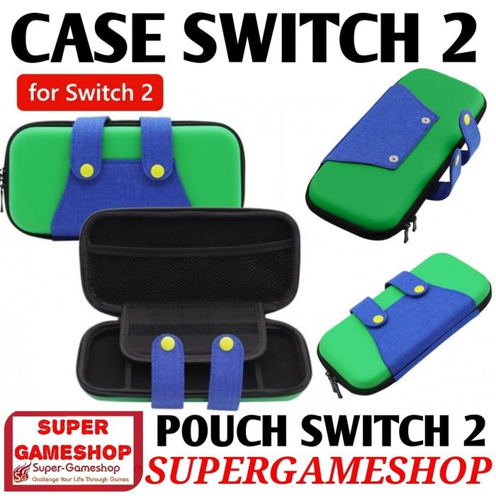 Gambar Nintendo Switch2 Carry Case Nintendo Switch 2 Hard Case Travel Pouch Switch 2 Luigi dari Super-Gameshop.id Kota Administrasi Jakarta Pusat Tokopedia