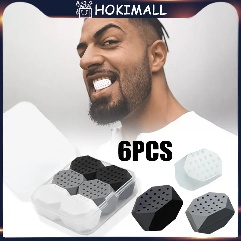 6PCS Jawline Exerciser / Alat Latihan Penirus Rahang & Pipi Tembem / Alat Pelangsing Wajah 0