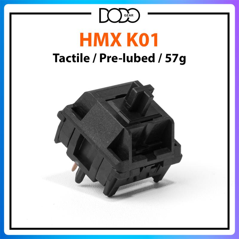  Switch HMX K01 5 PIN Tactile 57g công tắc bàn phím Switch HMX K01 DoDo Gear 