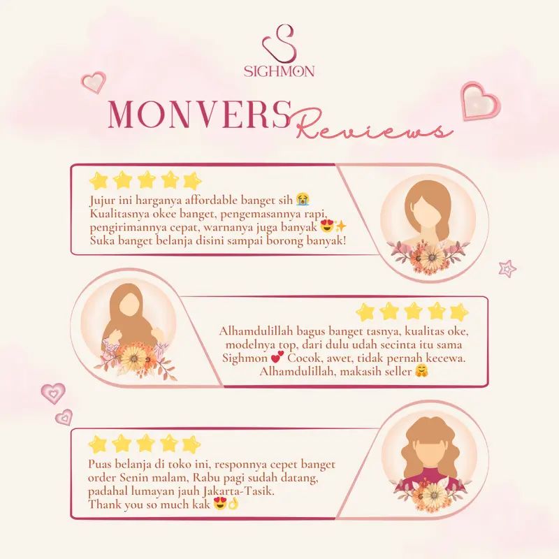 SIGHMON - Malika Bag - Tas Ransel Sling Bag Shoulder Bag 3 in 1 Import Wanita Premium Waterproof 1