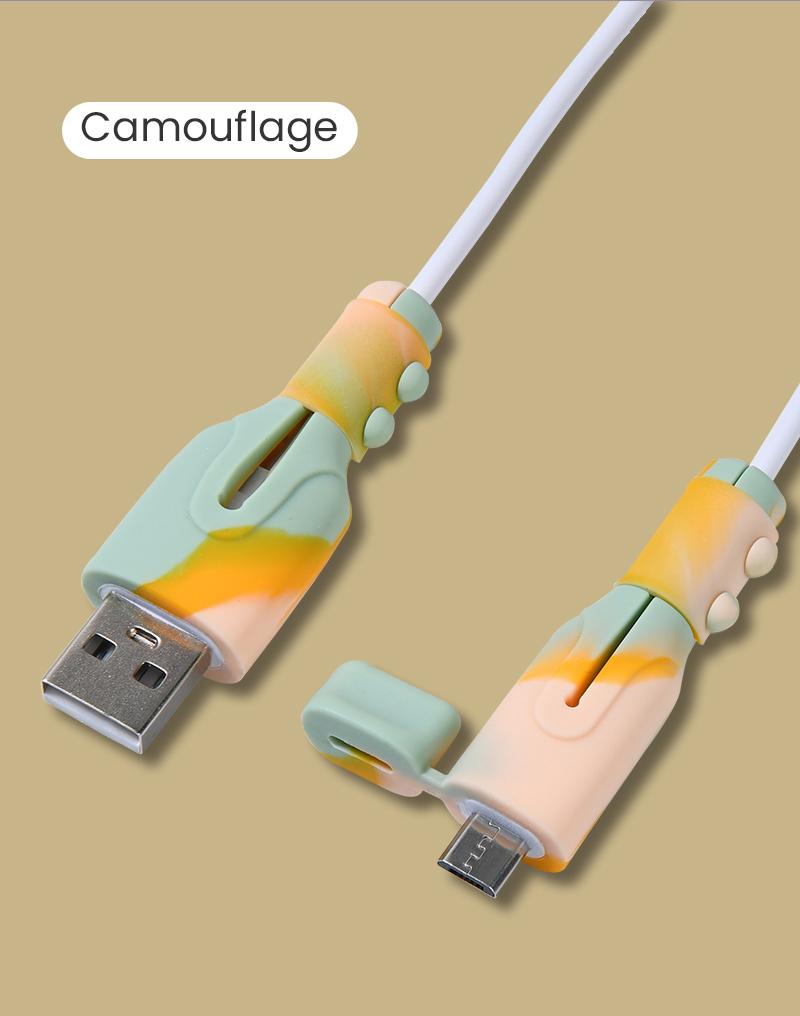 Product Introduction of [For Type-C][V10]KOSAD USB Type-C Soft Silicone Cable Protector New Upgrade Cord Protector charge  13 20