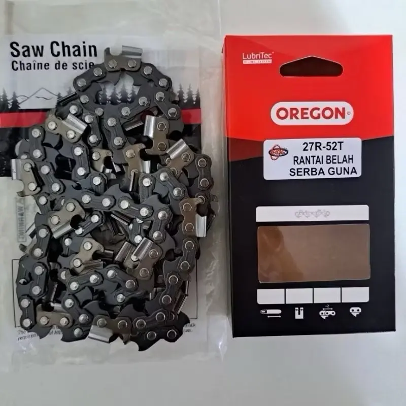 PROMO!! RANTAI SENSO 27R-52T 070 BELAH OREGON SERBAGUNA CHAINSAW POTONG KAYU 52MATA RANTAI